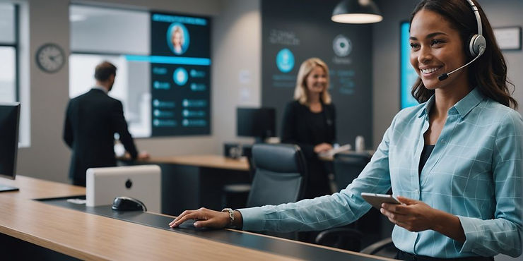 ai receptionist seasonal business handling peak season calls