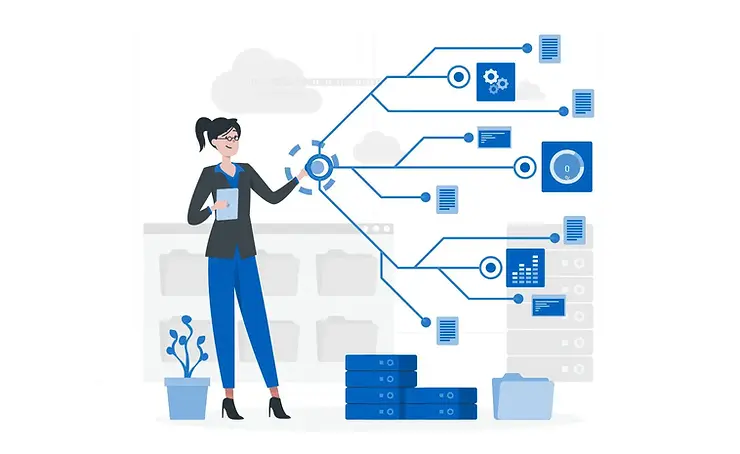 nternal systems integration architecture diagram