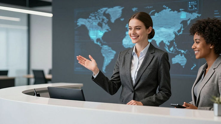 client intake AI workflow in modern legal office