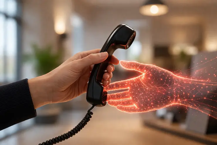 ai receptionist first impression improving professional call answering experience