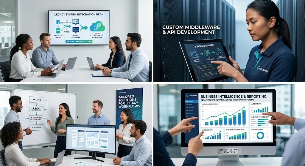 legacy system modernisation software integration