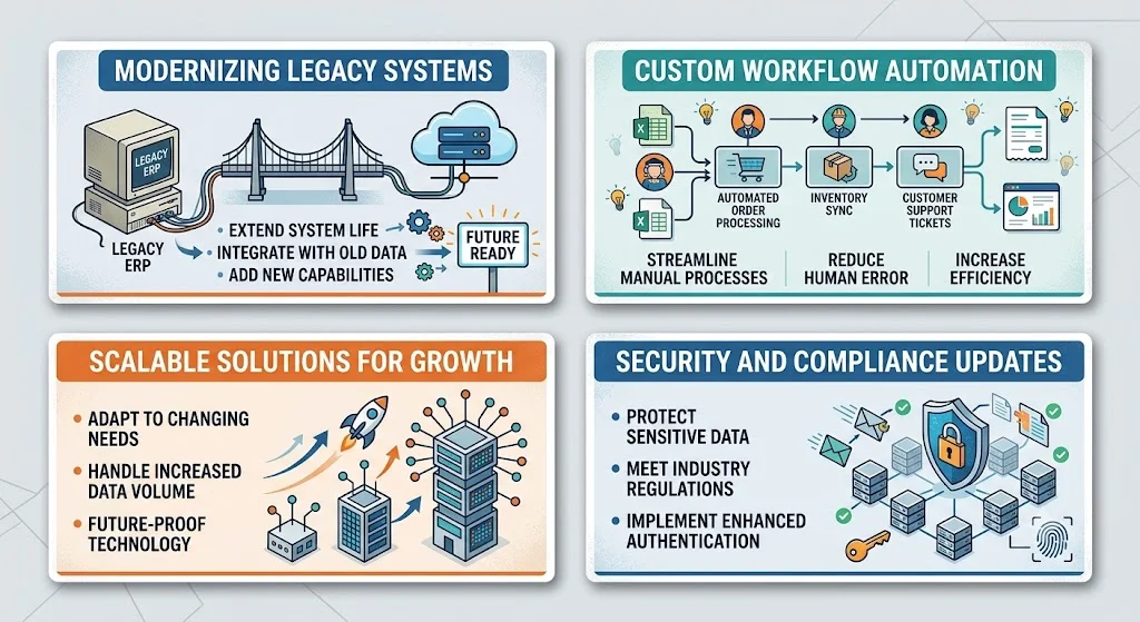 custom software legacy systems integration